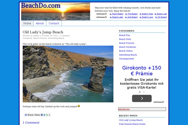 beachdo.com site used Frugal_355_wp_theme