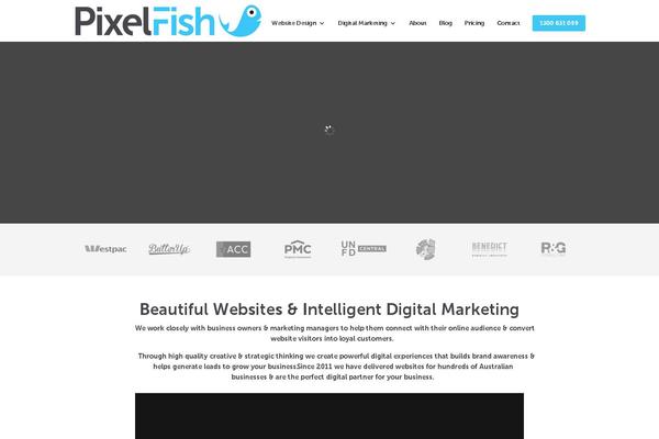 eList theme site design template sample