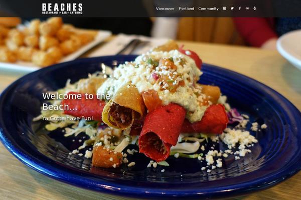 Layers theme site design template sample