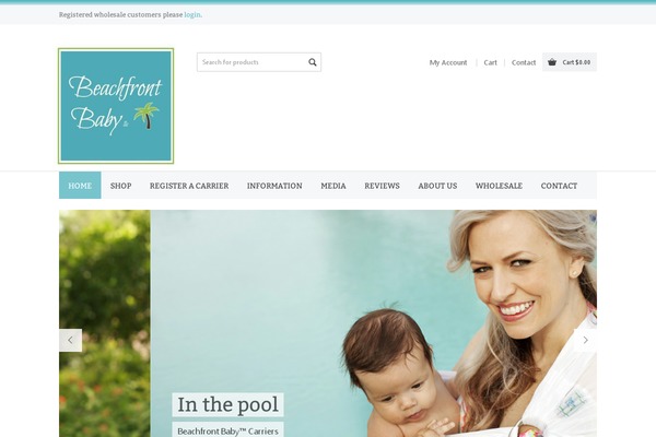 Site using Woopack plugin