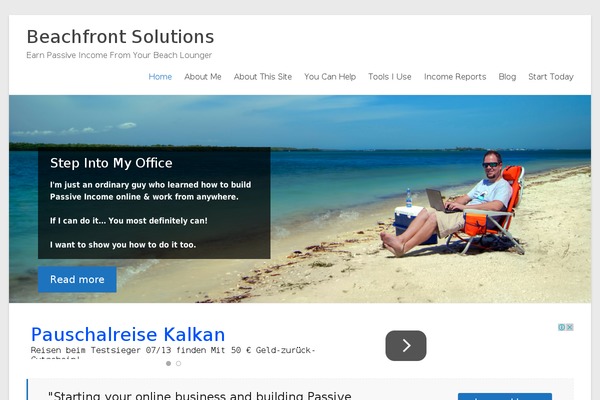 Spacious theme site design template sample