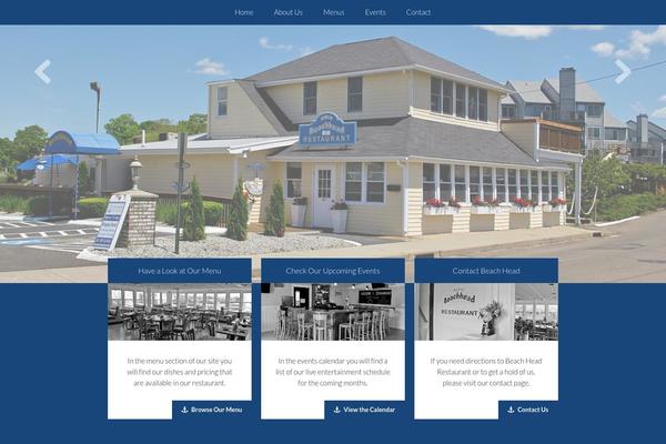 Espresso theme site design template sample