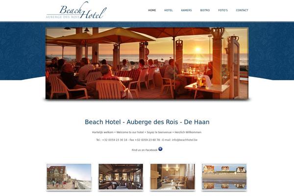 Hermes theme site design template sample