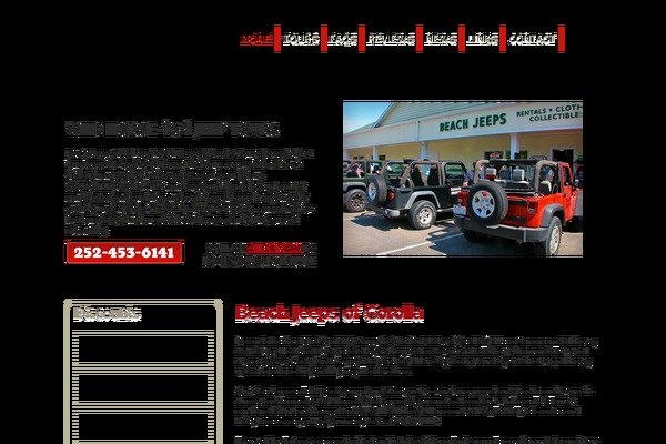 Blue Scenery theme site design template sample