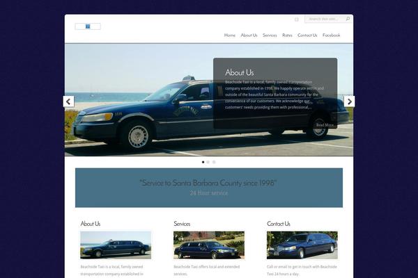 Chameleon theme site design template sample