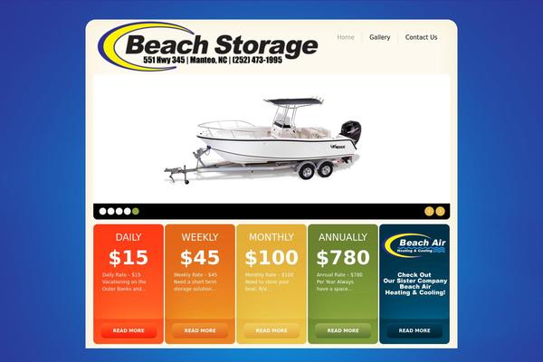 beachstorageobx.com site used Theme1275