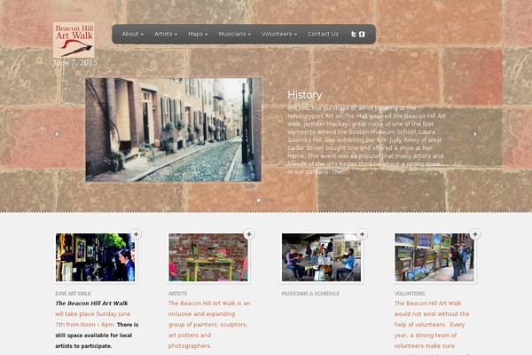 beaconhillartwalk.org site used Thebeaconhillartwalk