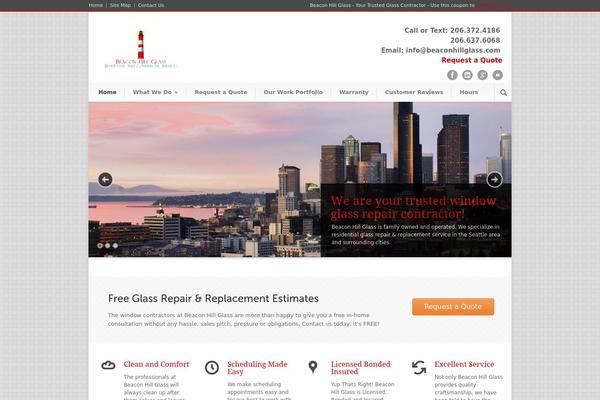 beaconhillglass.com site used Modernize v3