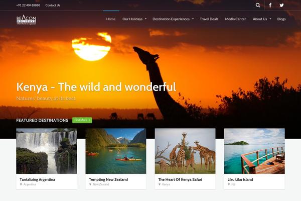 Parallelus-go-explore theme site design template sample
