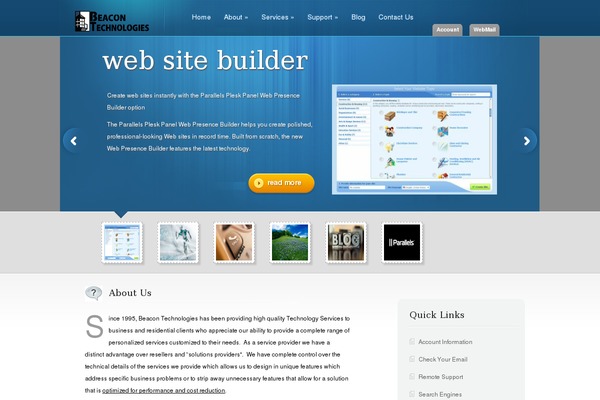 TheCorporation theme site design template sample