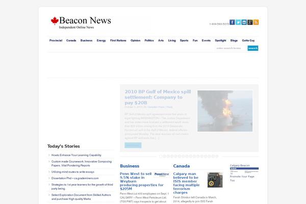 CoverNews theme site design template sample