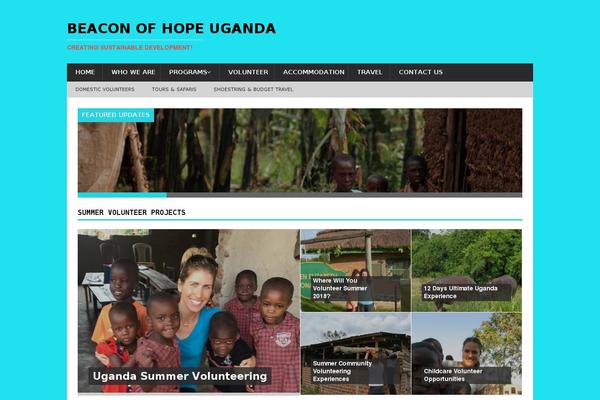 Expedition theme site design template sample