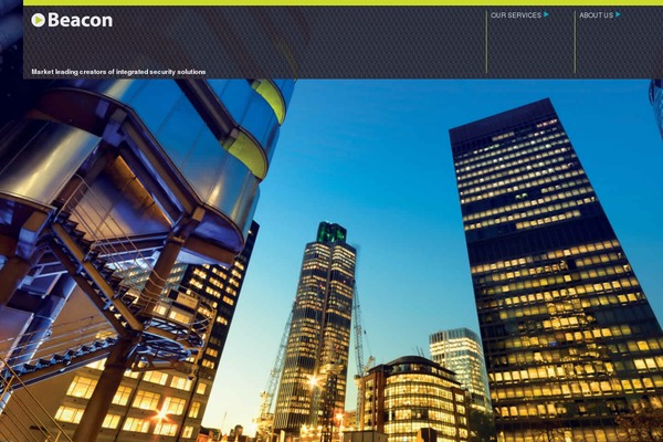 Beacon theme site design template sample