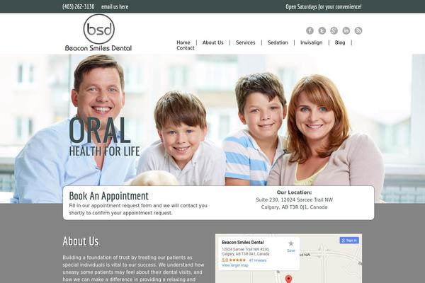 beaconsmiles.ca site used Dfd-theme