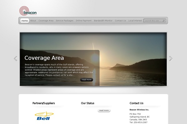 TheProfessional theme site design template sample