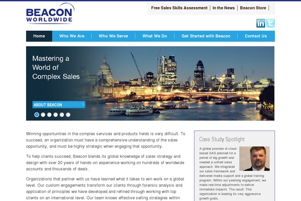 beaconworldwide.com site used Beacon