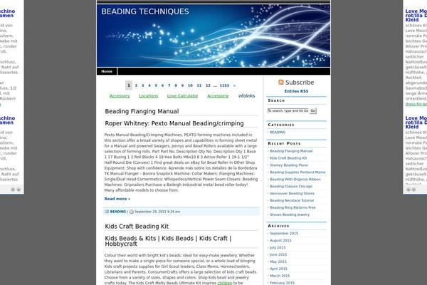 magicblue theme site design template sample