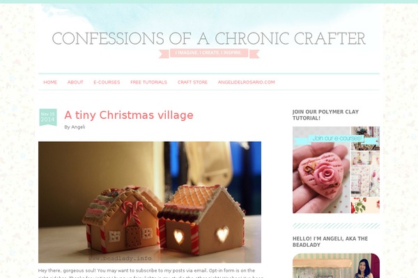 Chamomile theme site design template sample