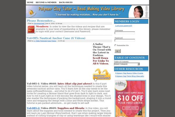 Site using Enhanced Categories plugin