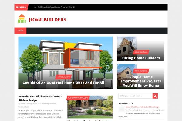 Trident Lite theme site design template sample