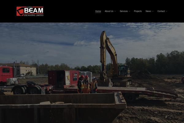 Kalium theme site design template sample