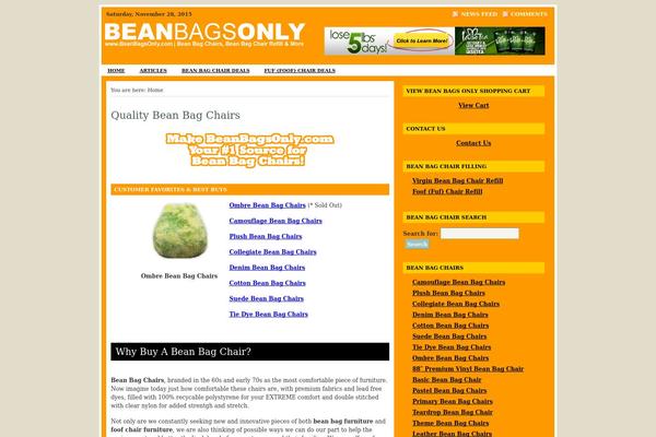 Lifestyle 4.0 theme site design template sample