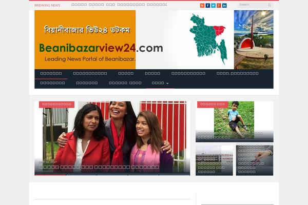 Publisher-child theme site design template sample