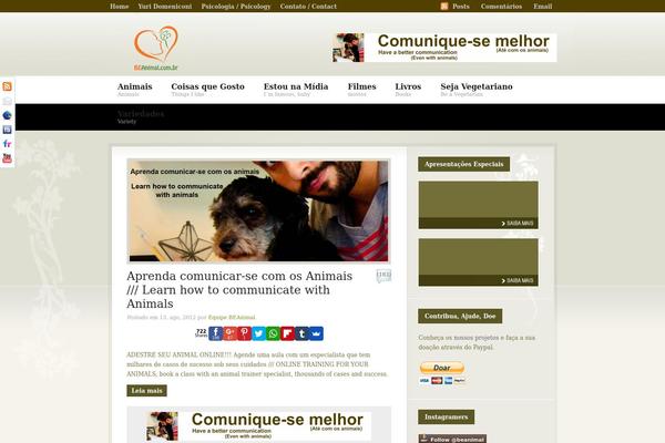 Busy Bee theme site design template sample