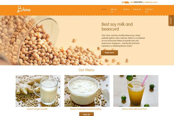 beano.com.sg site used Soy