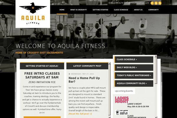beaquila.com site used Aquila