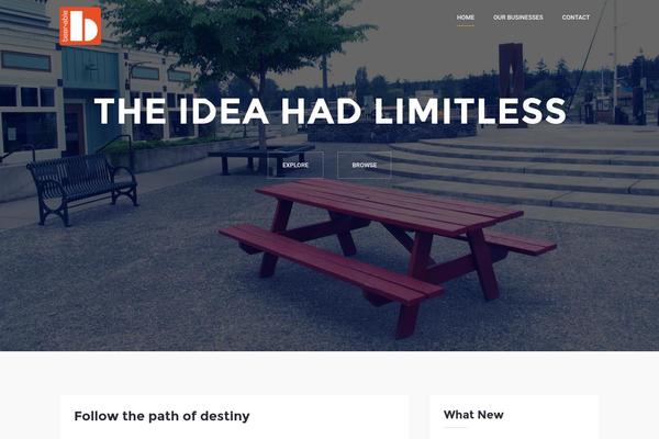 West theme site design template sample