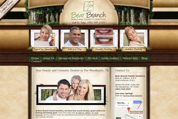 bearbranchdental.com site used Leblanc-woodlands2013