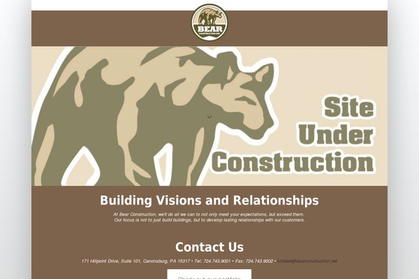 bearconstruction.net site used Bizniz