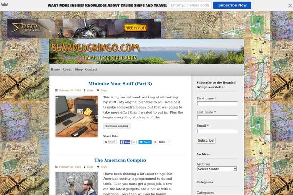 Priimo theme site design template sample