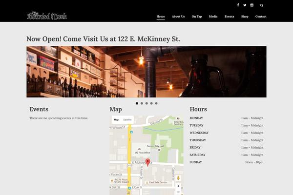 Pronto theme site design template sample