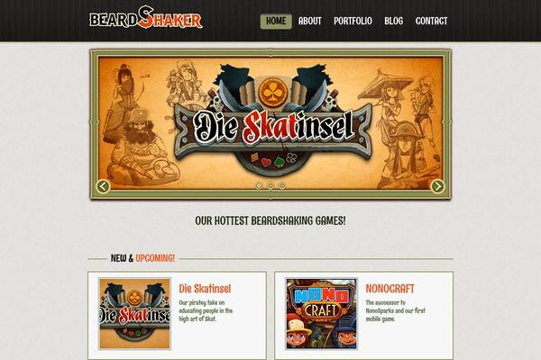 Secundo theme site design template sample