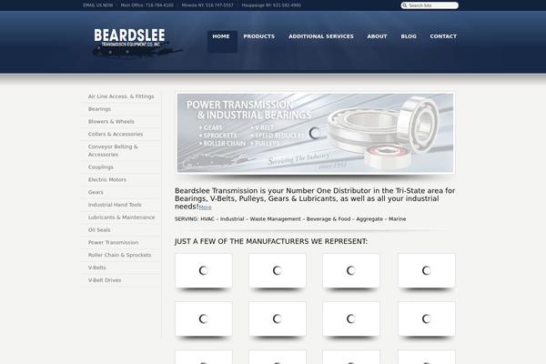 Karma theme site design template sample