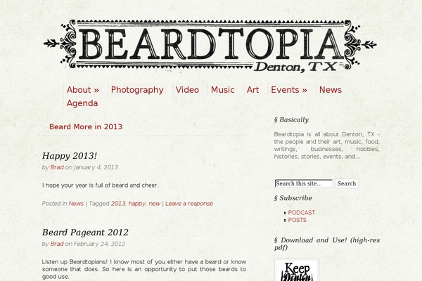 Hybrid theme site design template sample