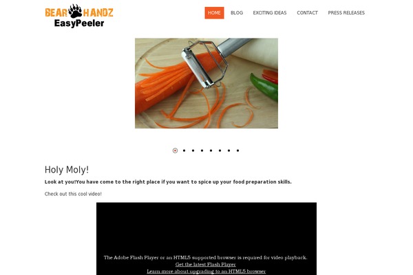 Fruitful theme site design template sample
