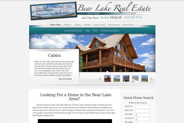 ElegantEstate theme site design template sample