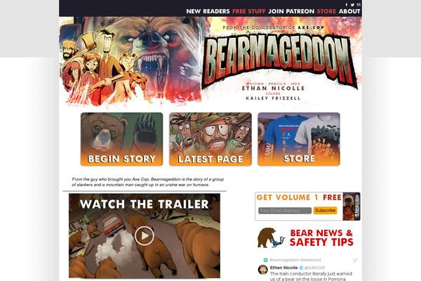 Site using Comic Easel plugin