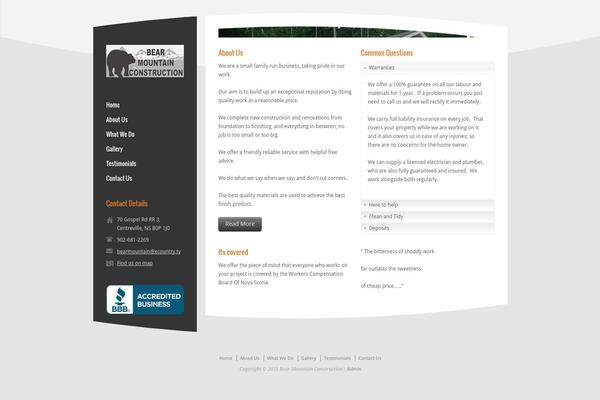RT-Theme 15 theme site design template sample