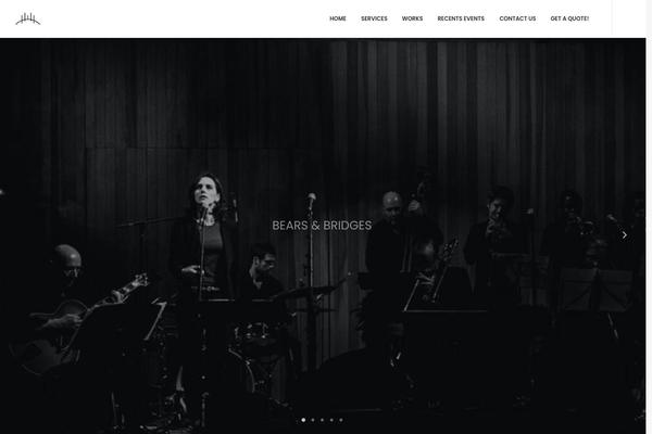 Uncode theme site design template sample
