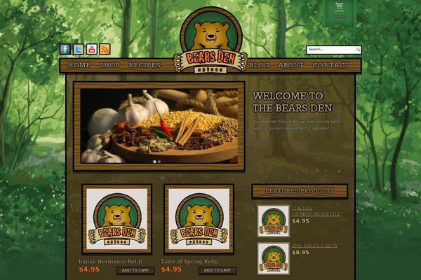 Maya theme site design template sample