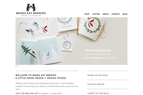 Starkers theme site design template sample