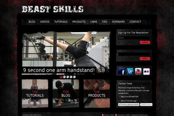Sport and Grunge theme site design template sample