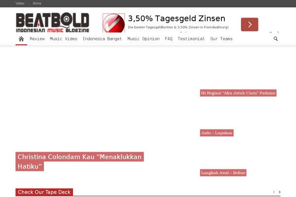 beatbold.com site used Xoxo