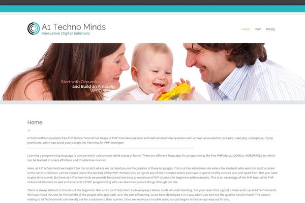 Circumference Lite theme site design template sample