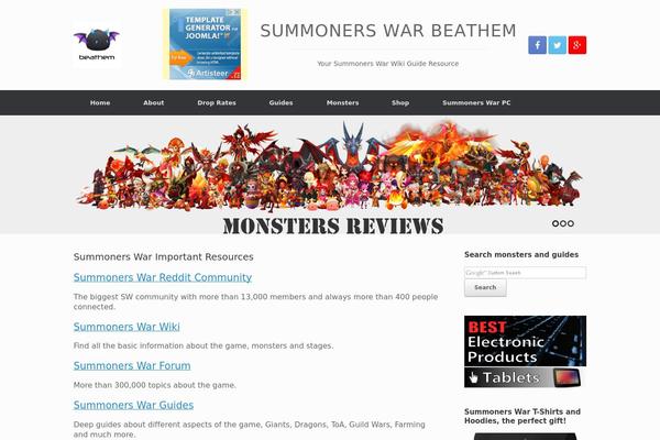 beathem.org site used MH Magazine