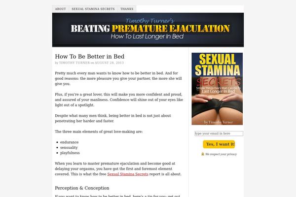 Thesis theme site design template sample